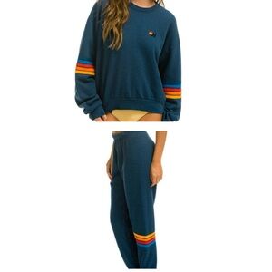 Aviator Nation Set | Crew Pullover + Sweatpants